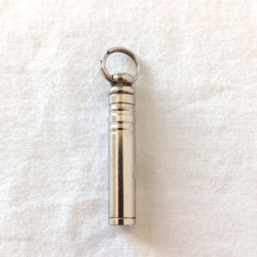 3/$25 SALE SET OF 3 Metal Charms for Bracelet Keychain, Seashell Whistle Fish - Picture 6 of 12